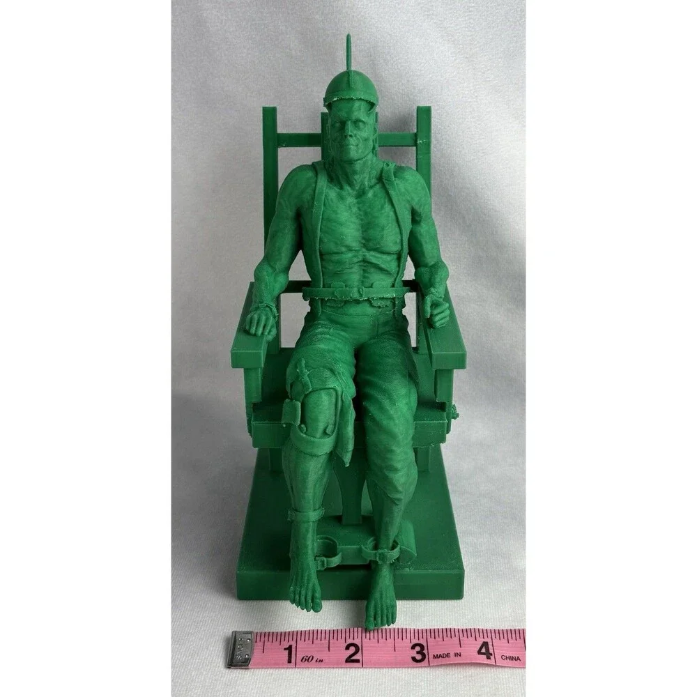 Frankenstein In Electric Chair Figure Frankenstein Green